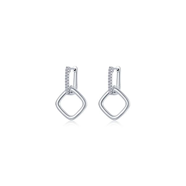 Lumina Cube Dangle Earrings