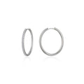 Large Alina Oval Hoop Earrings