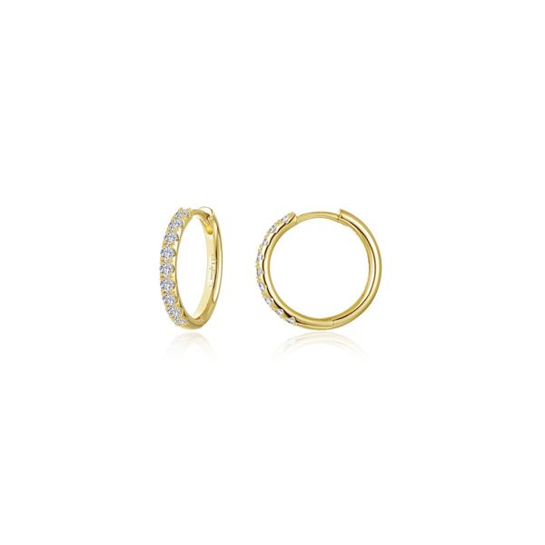 Small Alina Round Hoop Earrings