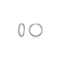 Small Alina Round Hoop Earrings