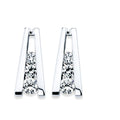 14k White Gold Earrings
