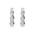 14k White Gold Earrings