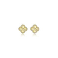 0.5 CTW Halo Stud Earrings