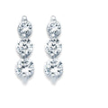 14k White Gold Earrings