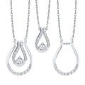 10k White Gold Pendant