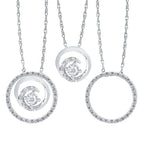 10k White Gold Pendant