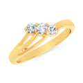 14k Yellow Gold Fashion Ring