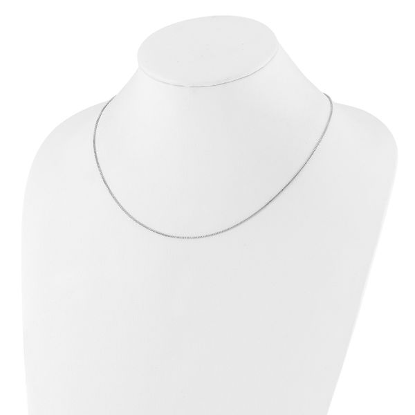 Leslie's Sterling Silver Adjustable .95mm Box Chain - Image 3