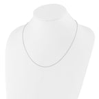 Leslie's Sterling Silver Adjustable 1.4mm Cable Chain - Image 3