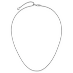 Leslie's Sterling Silver Adjustable 1.5mm Box Chain - Image 4