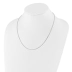 Leslie's Sterling Silver Adjustable 1.1mm Box Chain - Image 3