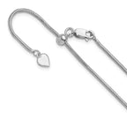 Leslie's Sterling Silver Adjustable 1.6mm Snake Chain