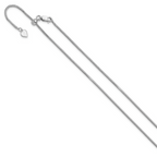 Leslie's Sterling Silver Adjustable 1.6mm Snake Chain - Image 2