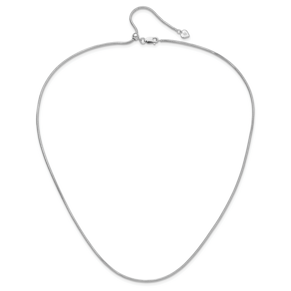 Leslie's Sterling Silver Adjustable 1.6mm Snake Chain - Image 4