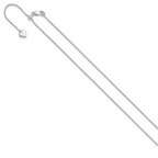 Leslie's Sterling Silver Adjustable .95mm Snake Chain - Image 2