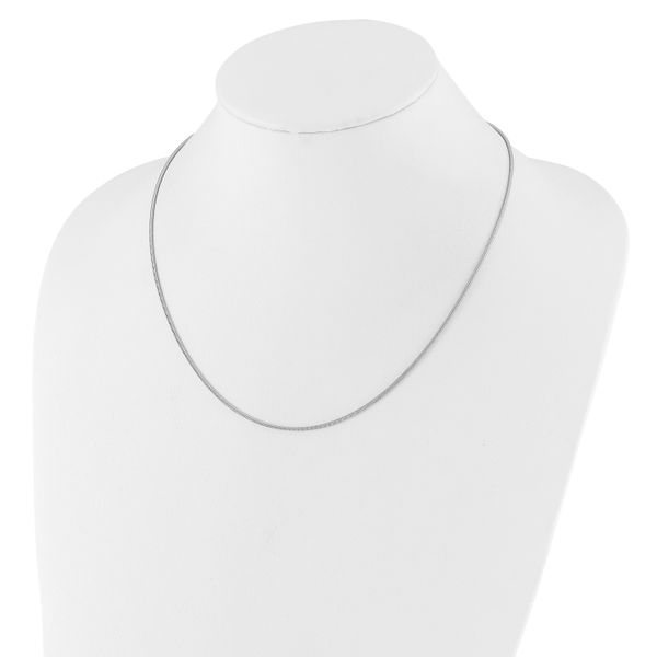 Leslie's Sterling Silver Adjustable 1.4mm Snake Chain - Image 3
