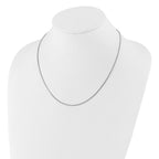 Leslie's Sterling Silver Adjustable 1.3mm Box Chain - Image 3