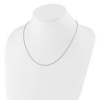 Leslie's Sterling Silver Adjustable 1.55mm Loose Rope Chain - Image 3