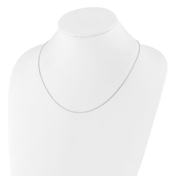 Leslie's Sterling Silver Adjustable .85mm Box Chain - Image 3