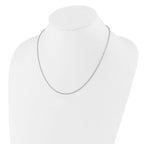 Leslie's Sterling Silver Adjustable 2mm Cable Chain - Image 3