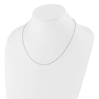 Leslie's Sterling Silver Adjustable .95mm Round Box Chain - Image 3