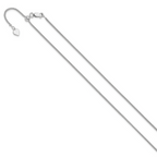 Leslie's Sterling Silver Adjustable 1.5mm Spiga Chain - Image 2