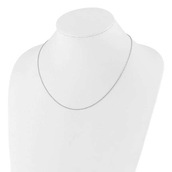 Leslie's Sterling Silver Adjustable 1.75mm Cable Chain - Image 3