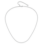 Leslie's Sterling Silver Adjustable 1.75mm Cable Chain - Image 4