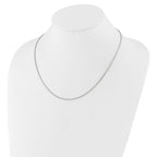 Leslie's Sterling Silver Adjustable 1.5mm Round Box Chain - Image 3