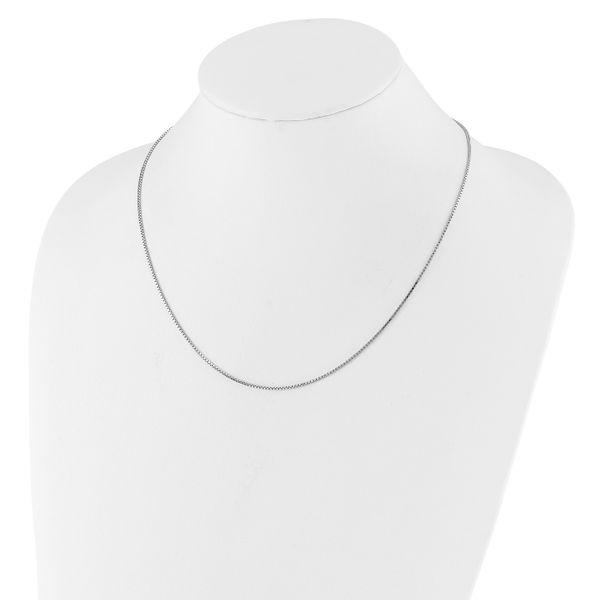 Leslie's Sterling Silver Adjustable 1.15mm Box Chain - Image 3