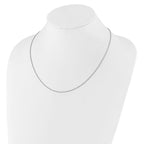 Leslie's Sterling Silver Adjustable 1.2mm Popcorn Chain - Image 3