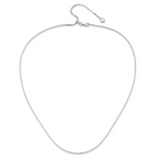 Leslie's Sterling Silver Adjustable 1.2mm D/C Square Snake Chain - Image 4