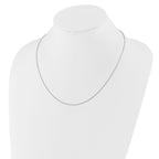 Leslie's Sterling Silver Adjustable 1.3mm Rolo Chain - Image 3