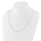 Leslie's Sterling Silver Adjustable 1.3mm Rolo Chain - Image 5