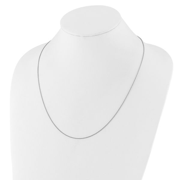 Leslie's Sterling Silver Adjustable 1.3mm Rolo Chain - Image 5