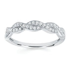 14k White Gold Bridal Set - Image 3
