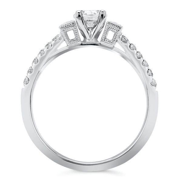 14k White Gold Bridal Set - Image 2