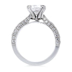 14k White Gold Bridal Set - Image 4