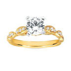 14k Yellow Gold Bridal Set - Image 2