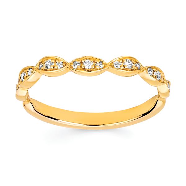 14k Yellow Gold Bridal Set - Image 3