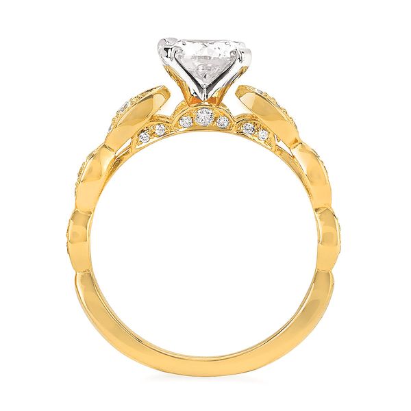 14k Yellow Gold Bridal Set - Image 4