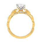 14k Yellow Gold Bridal Set - Image 4
