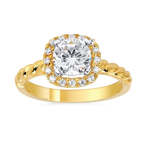 14k Yellow Gold Bridal Set - Image 2