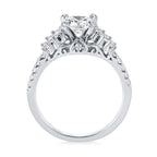 14k White Gold Bridal Set - Image 4