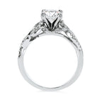 14k White Gold Bridal Set - Image 4