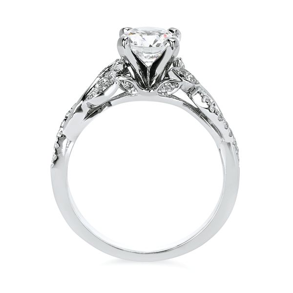 14k White Gold Bridal Set - Image 4