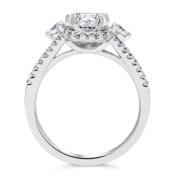 14k White Gold Bridal Set - Image 4
