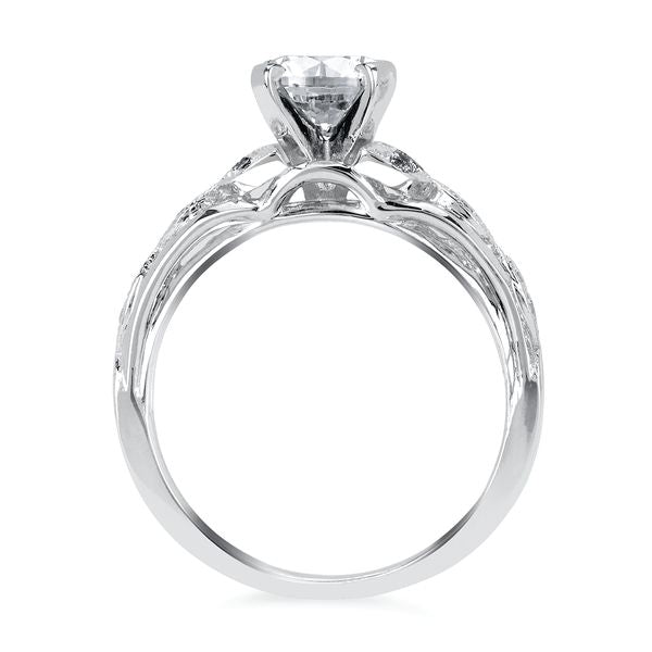 14k White Gold Bridal Set - Image 4