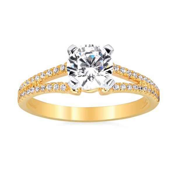 14k Yellow Gold Bridal Set - Image 2