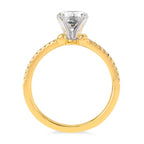 14k Yellow Gold Bridal Set - Image 4